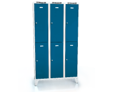  Divided cloakroom locker ALDOP with feet 1920 x 1050 x 500